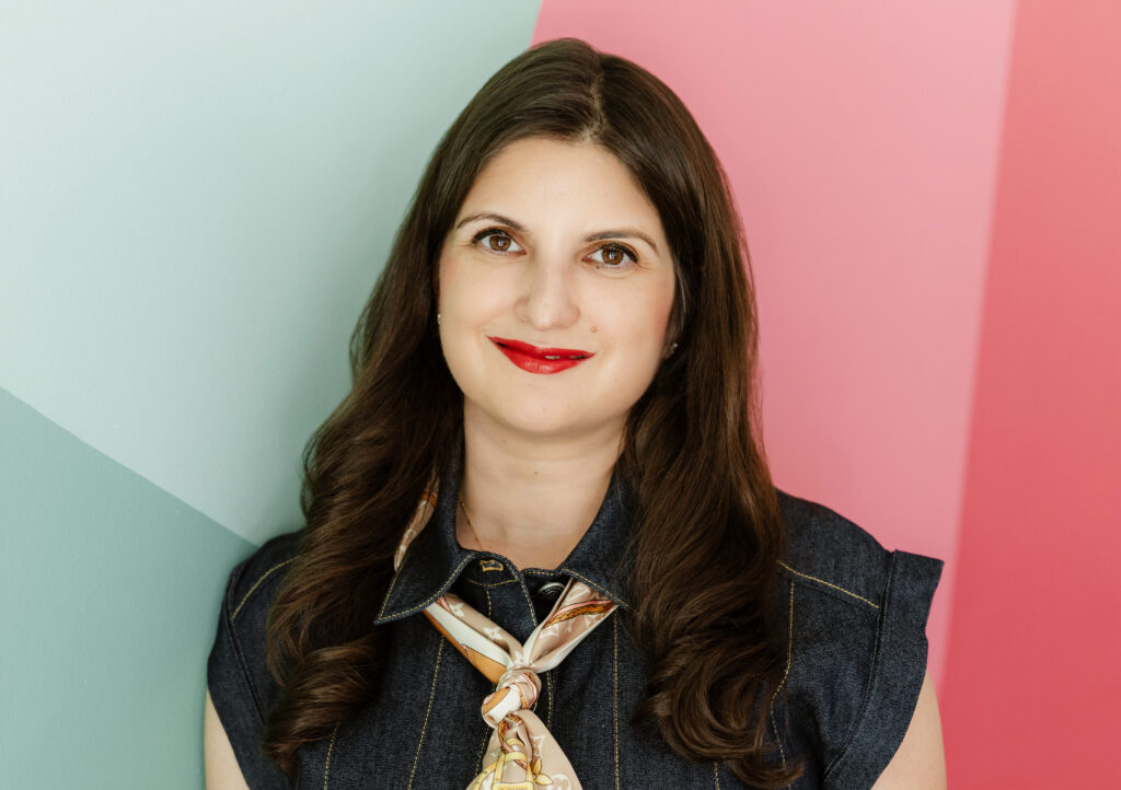 A photo of Roxana Daneshjou who is smiling and looking at the camera.